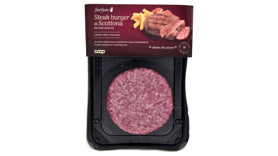 Steak Burger Scottona 250 G