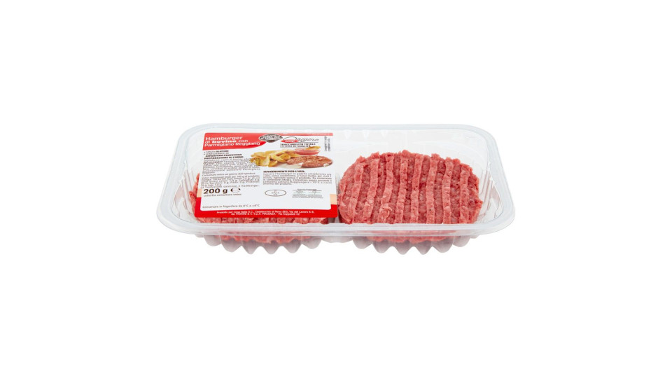 Hamburger Di Bovino Con Parmigiano Reggiano 200 G