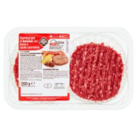 Hamburger Di Bovino Con Bacon E Cipolla Caramellata 200 G