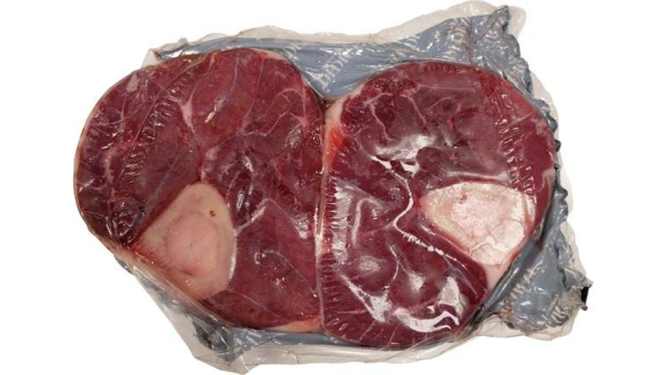 Ossobuco Di Scottona Porzionato Sottovuoto Dedicarne 600 G Ca