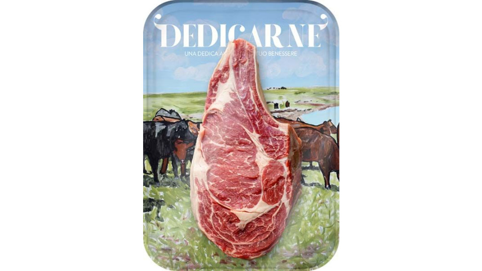 Bovino Adulto Scottona Costata Ca Skin Dedicarne 400 G