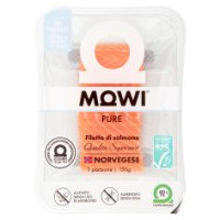 Mowi Pure Filetto Di Salmone Norvegese Qualità Superiore 150 G