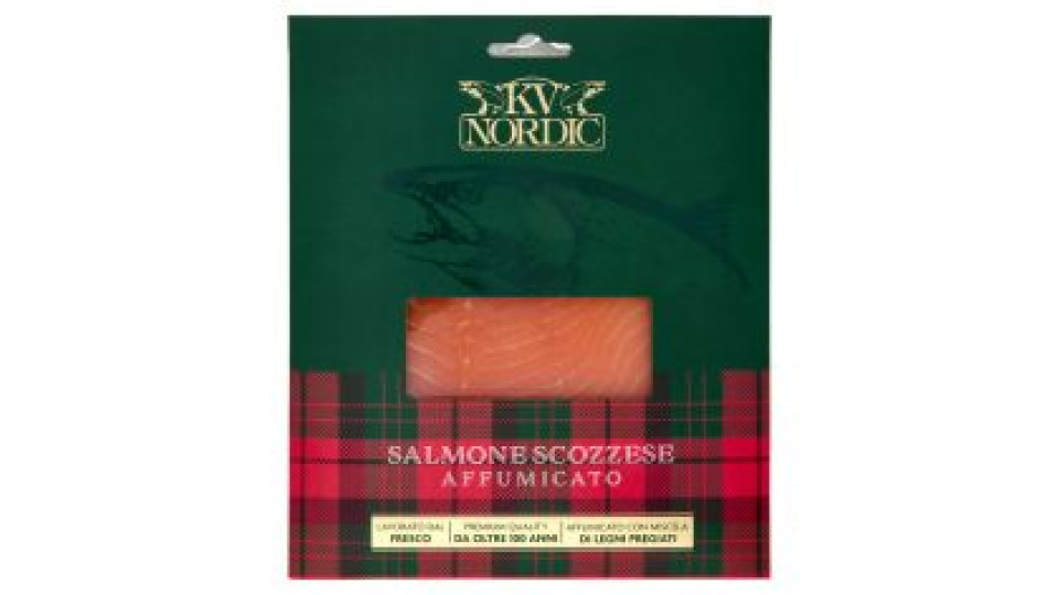 Kv Nordic Salmone Scozzese Affumicato 50 G