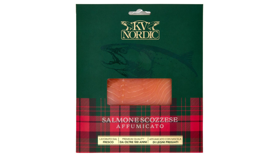 Kv Nordic Salmone Scozzese Affumicato 50 G