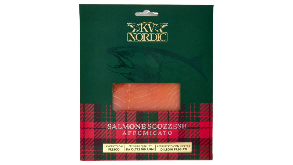 Kv Nordic Salmone Scozzese Affumicato 50 G