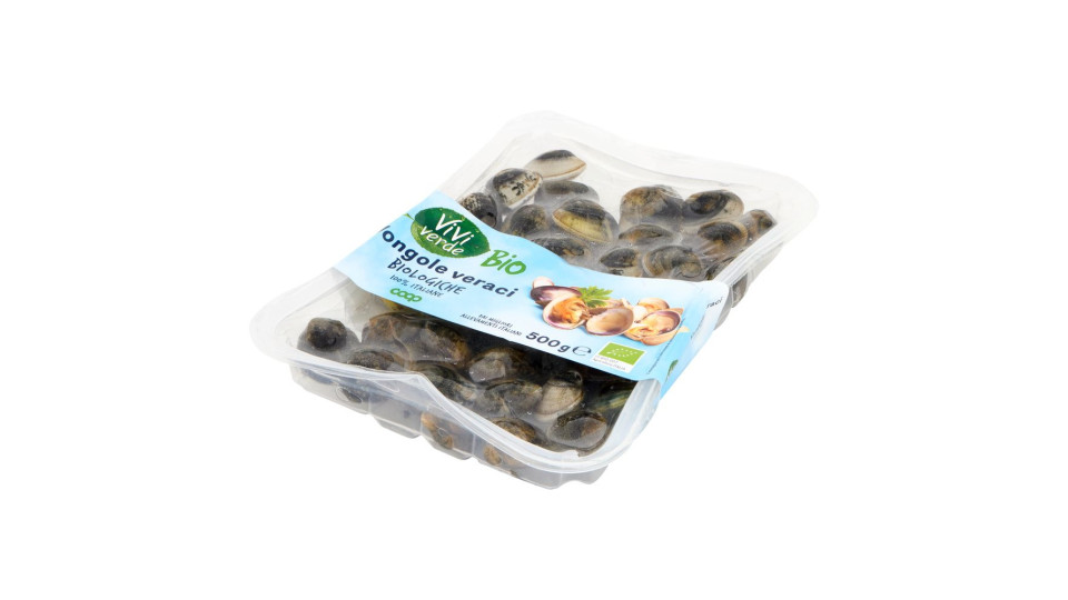 Vongole Veraci Biologiche 100% Italiane 500 G