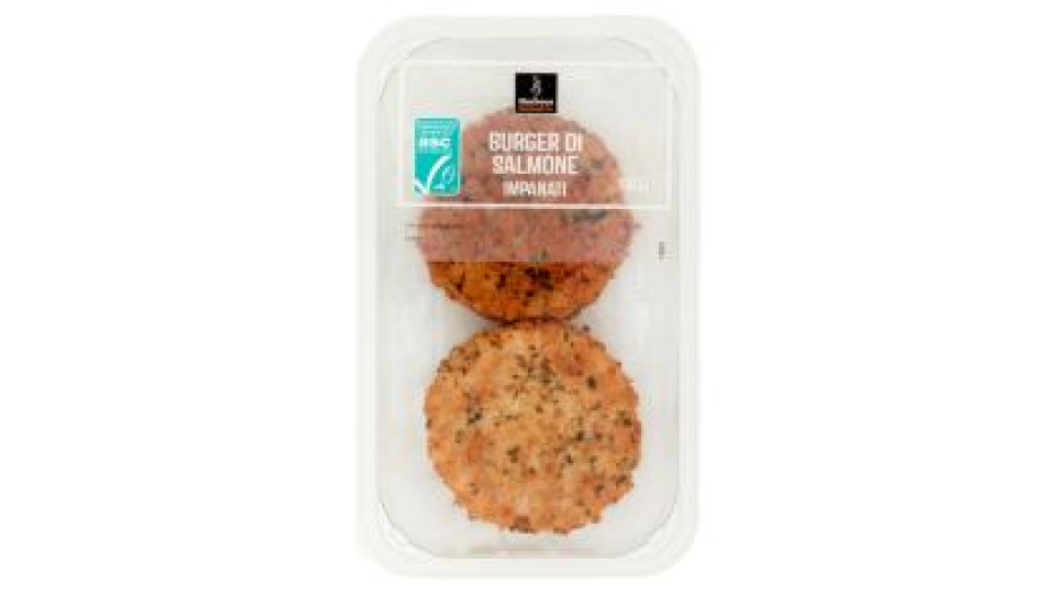Harbour Seafood Co. Burger Di Salmone Impanati 2 X 90 G