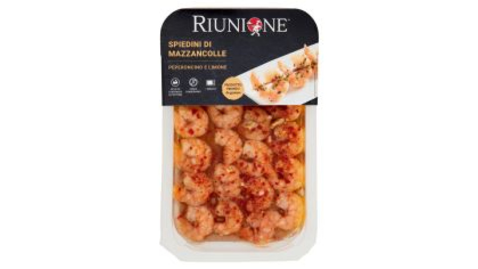 Riunione Spiedini Di Mazzancolle Peperoncino E Limone 145 G