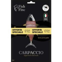 Carpaccio Di Tonno A Pinne Gialle Leggermente Affumicato 80g X 2 Pz