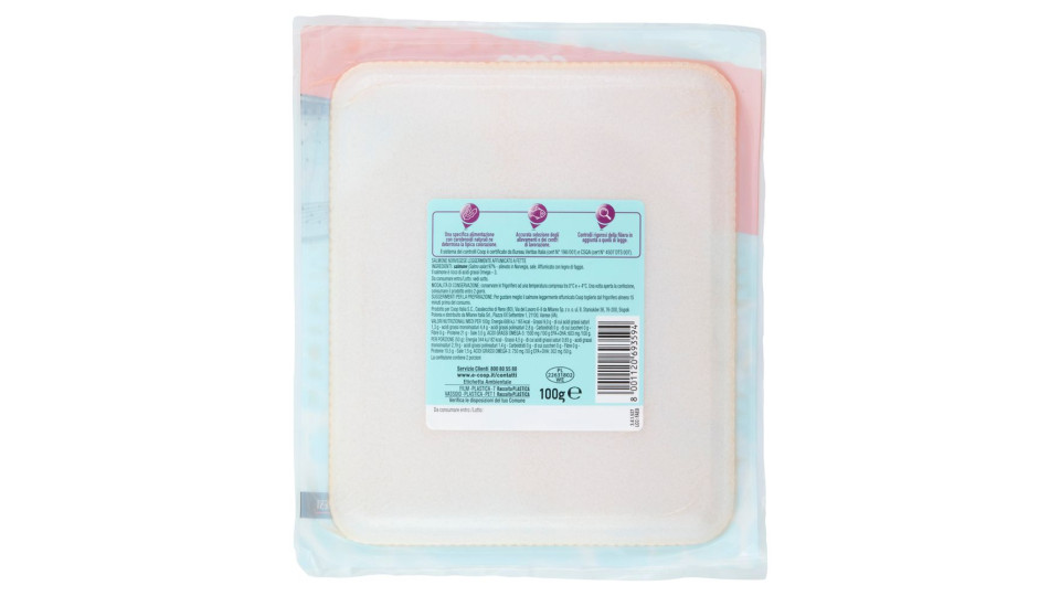 Salmone Norvegese Leggermente Affumicato 100 G