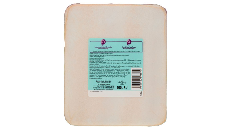 Salmone Norvegese Leggermente Affumicato 100 G