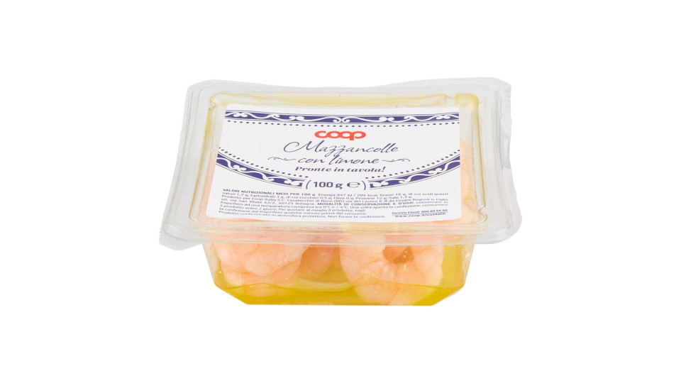 Mazzancolle Con Limone 100 G