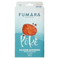 Fumara Per Pokè Salmone Norvegese Affumicato A Cubetti 120 G