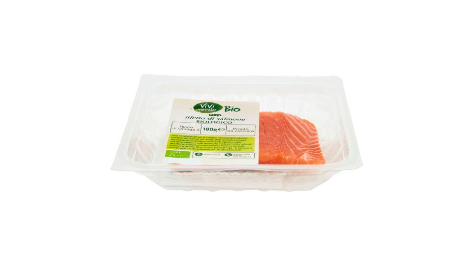 Filetto Di Salmone Biologico 180 G
