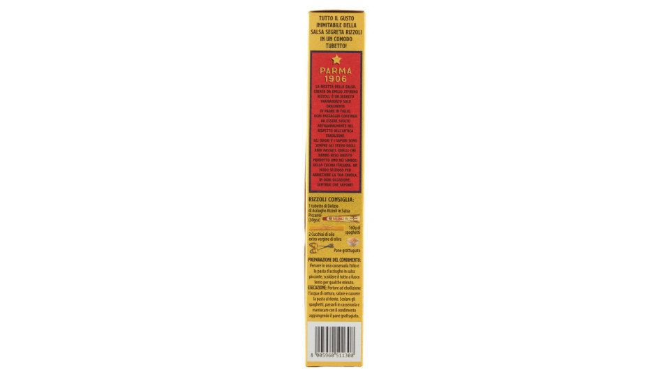 Rizzoli Delizie Di Acciughe In Salsa Piccante 60 G