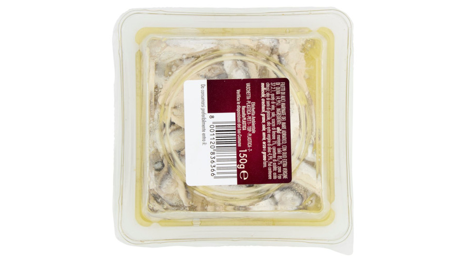 Filetti Di Alici Del Mare Adriatico 150 G