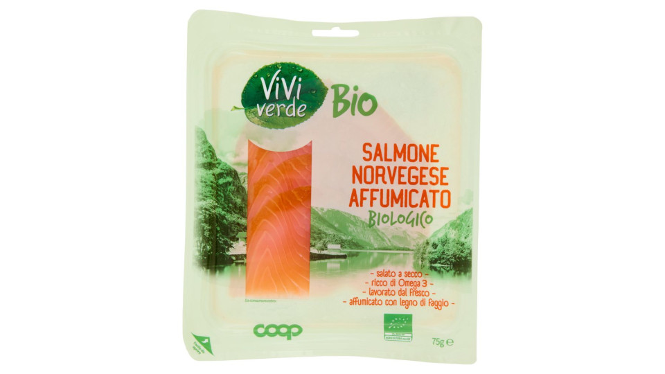 Salmone Norvegese Affumicato Biologico 75 G