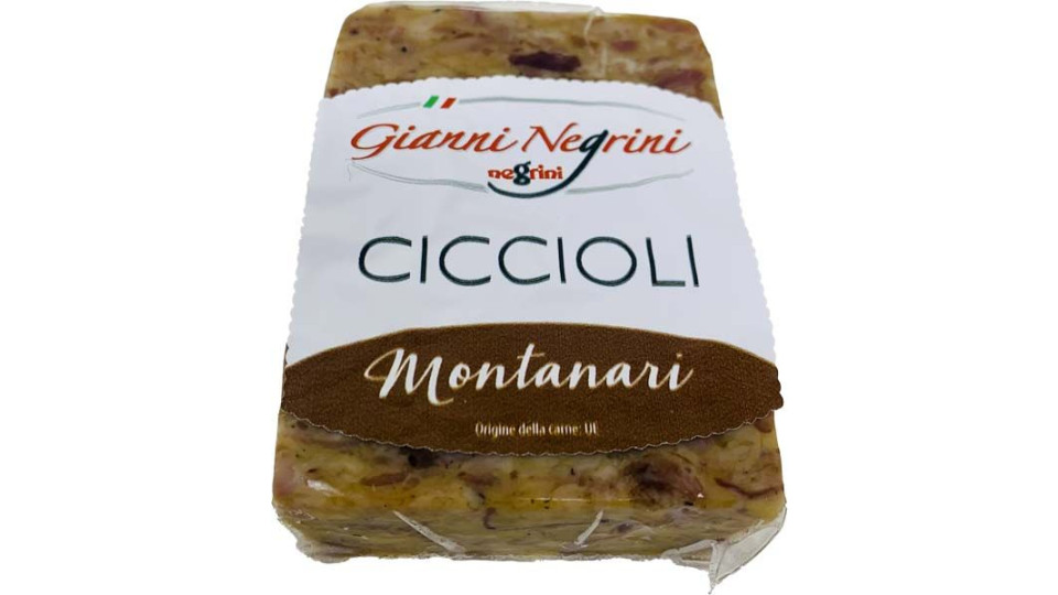 Ciccioli Montanari Trancio Gianni Negrini 350 G