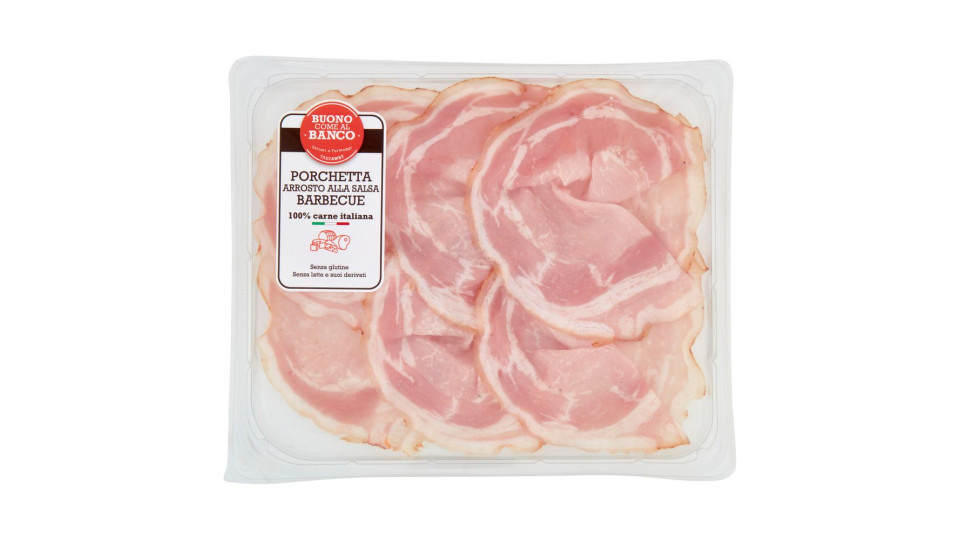 Buono Come Al Banco Porchetta Arrosto Alla Salsa Barbecue 120 G