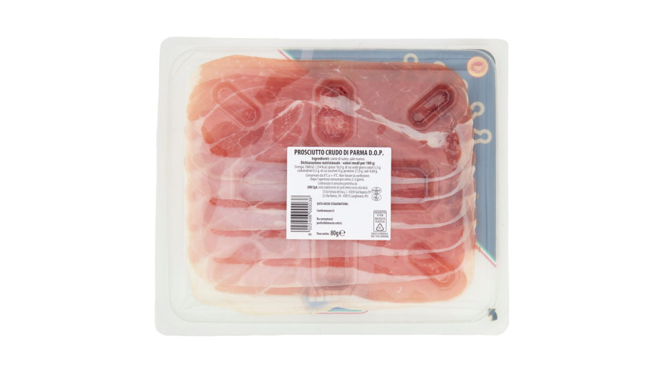 Jomi Prosciutto Crudo Di Parma D.o.p. 80 G X 3 240g