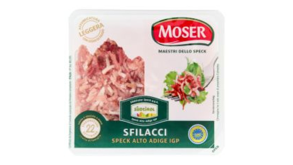 Moser Sfilacci Speck Alto Adige Igp 0,060 Kg
