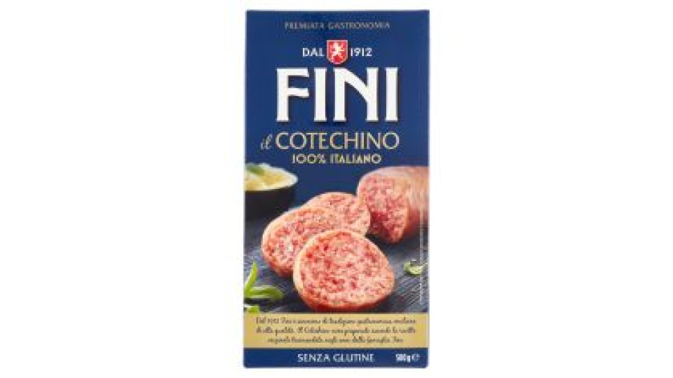 Fini Il Cotechino 100% Italiano 500 G