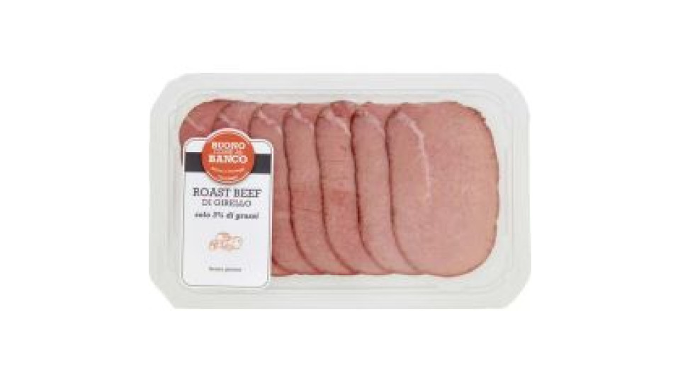 Buono Come Al Banco Roast Beef Di Girello Cotto E Affettato Sottile 80g