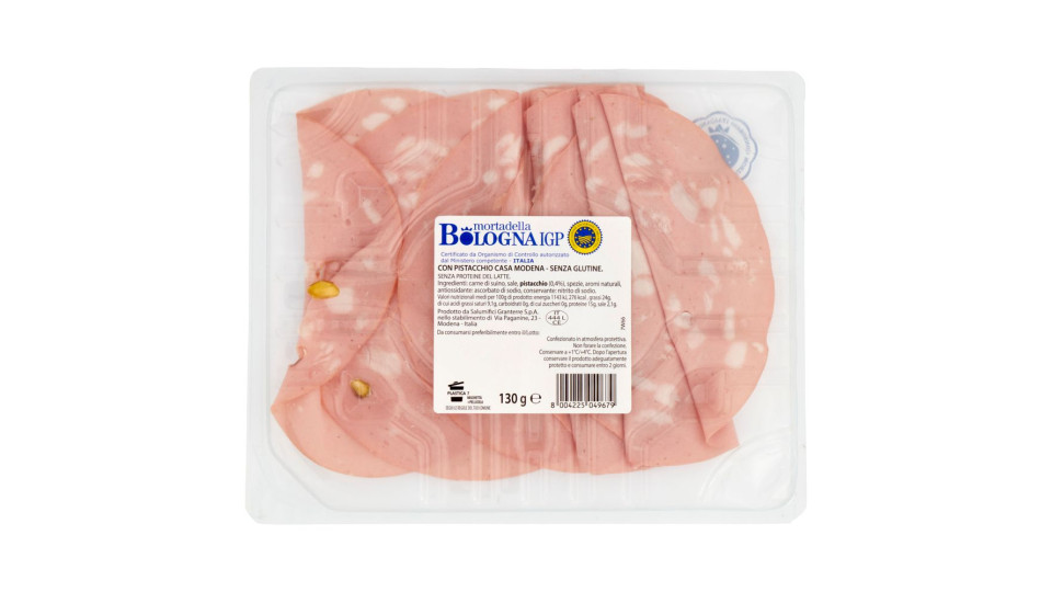 Mortadella Bologna Igp Con Pistacchio 130 G