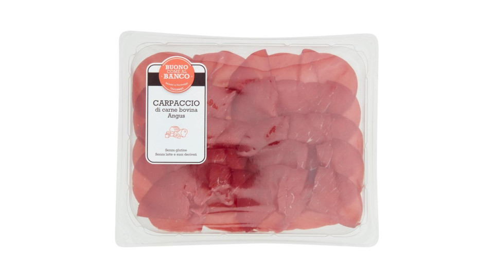 Buono Come Al Banco Carpaccio Di Carne Bovina Angus 100 G