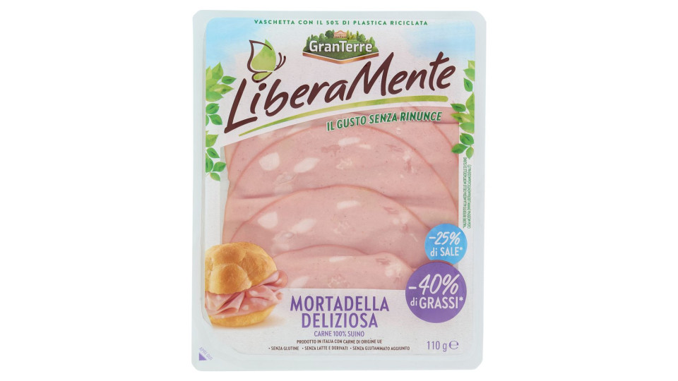 Granterre Liberamente Mortadella Deliziosa 110 G