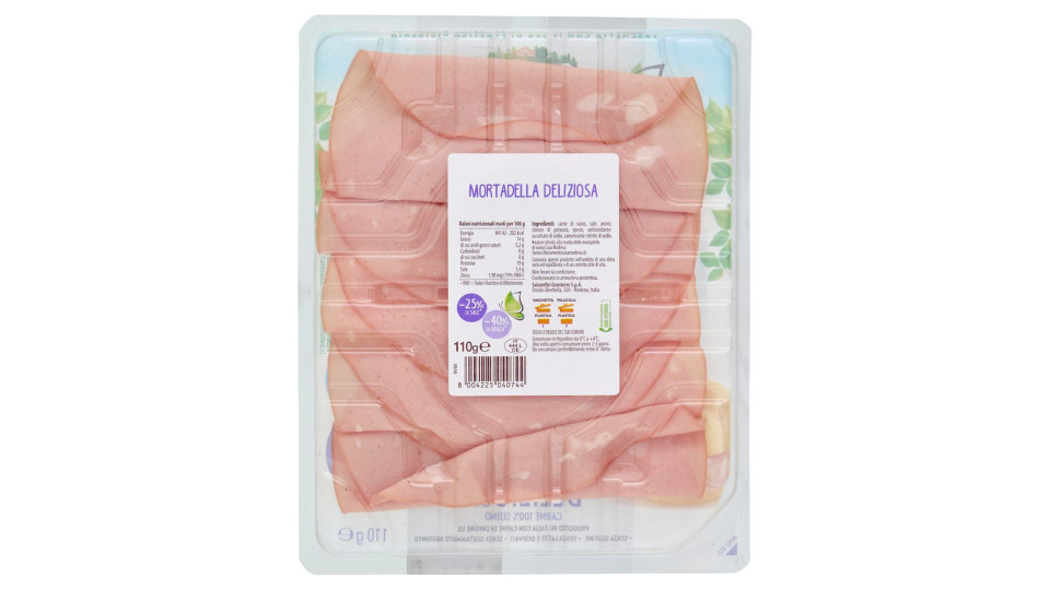 Granterre Liberamente Mortadella Deliziosa 110 G