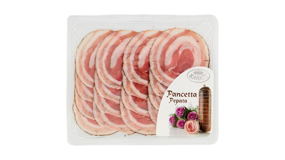Bonfatti Pancetta Pepata 100 G