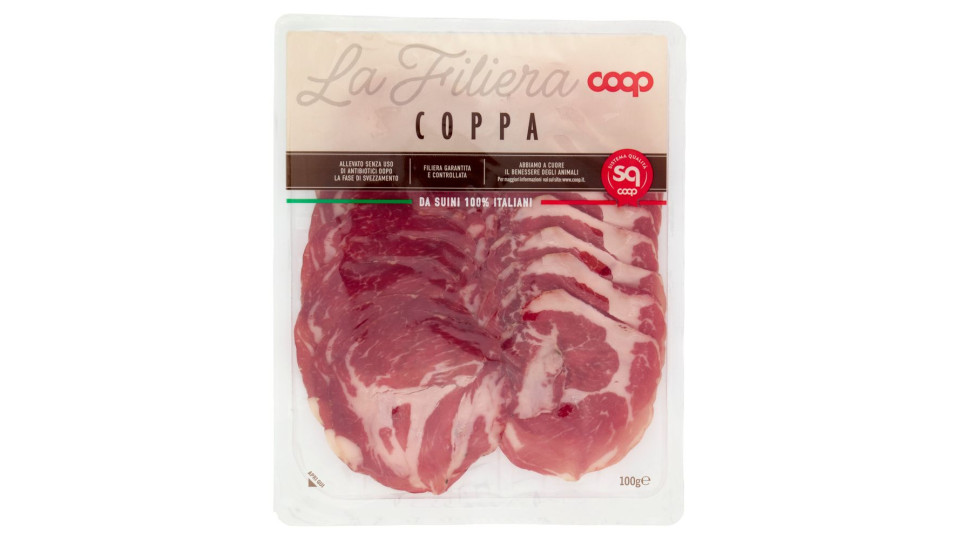 Coppa ''la Filiera Coop'' Da Suini 100% Italiani 100 G
