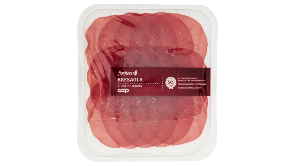 Bresaola Di Bovino Adulto 110 G