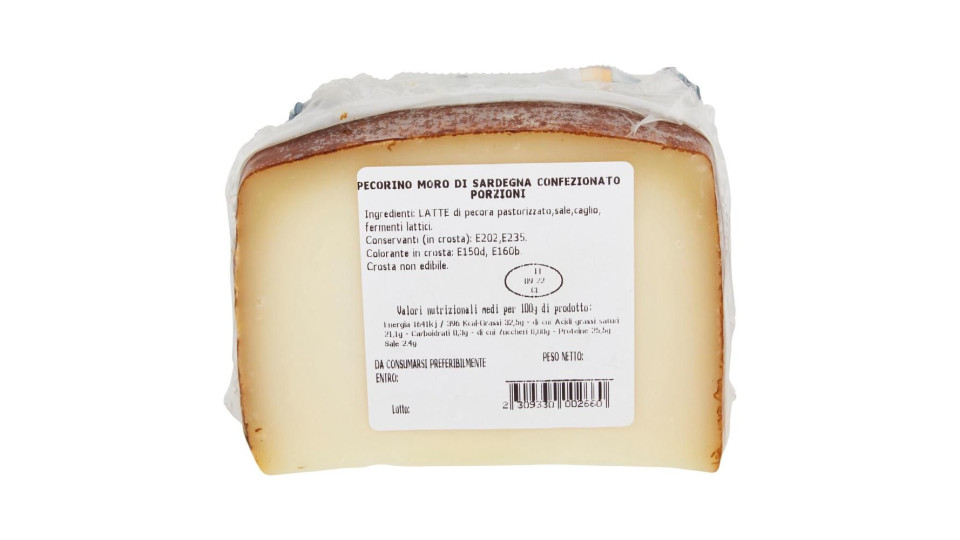 Sardaformaggi Moro Di Sardegna Formaggio Pecorino 300 G Ca