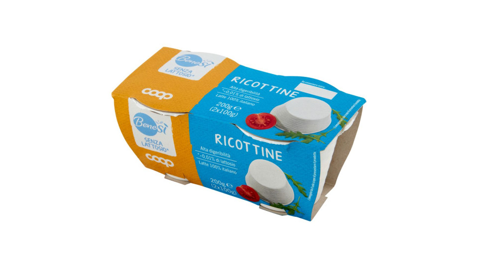 Ricottine Senza Lattosio* 2 X 100 G