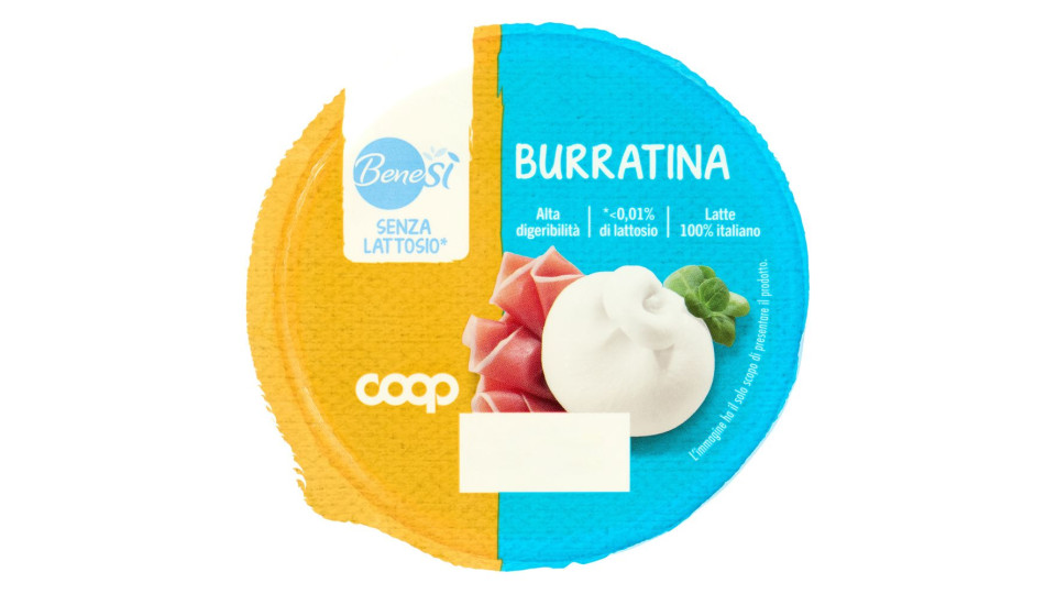 Burratina Senza Lattosio* 125 G