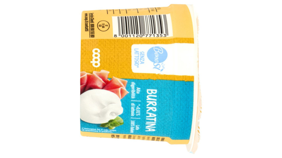 Burratina Senza Lattosio* 125 G