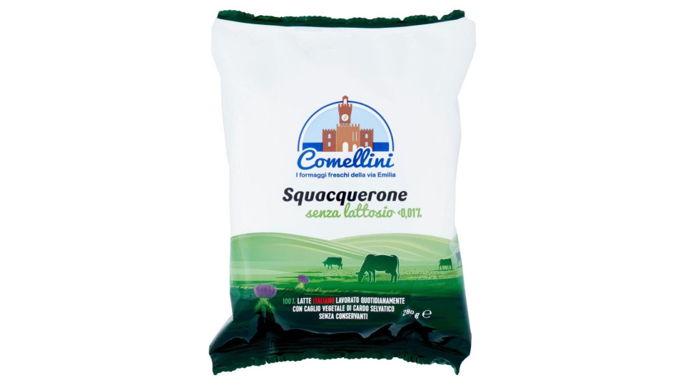 Comellini Squacquerone Senza Lattosio <0,01% 280 G