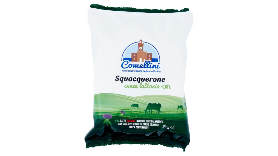 Comellini Squacquerone Senza Lattosio <0,01% 280 G