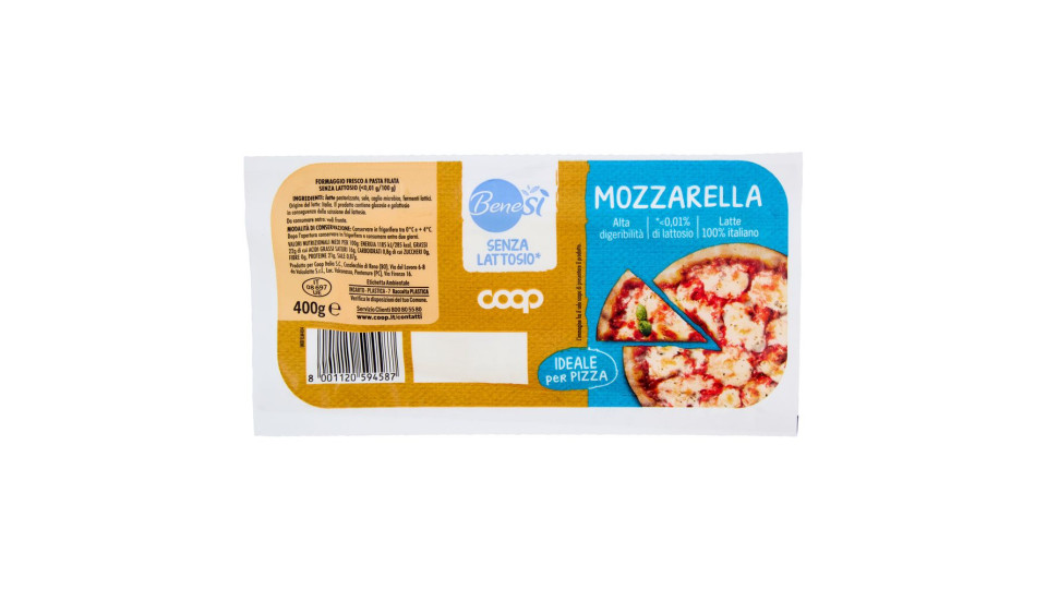 Mozzarella Ideale Per Pizza Senza Lattosio* 400 G