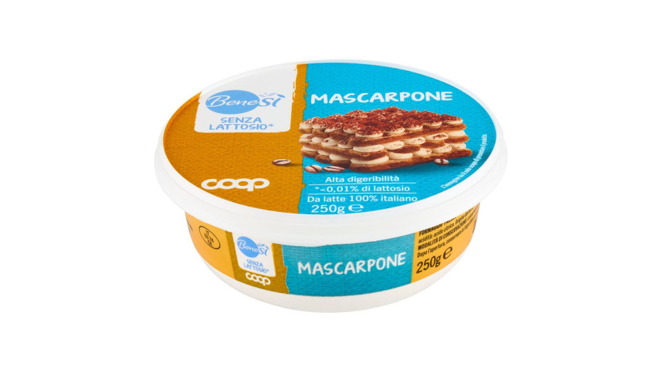 Mascarpone Senza Lattosio* 250 G