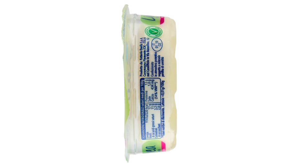 Fattorie Osella Linea Osella Formaggio Fresco Primosale Senza Lattosio 125g
