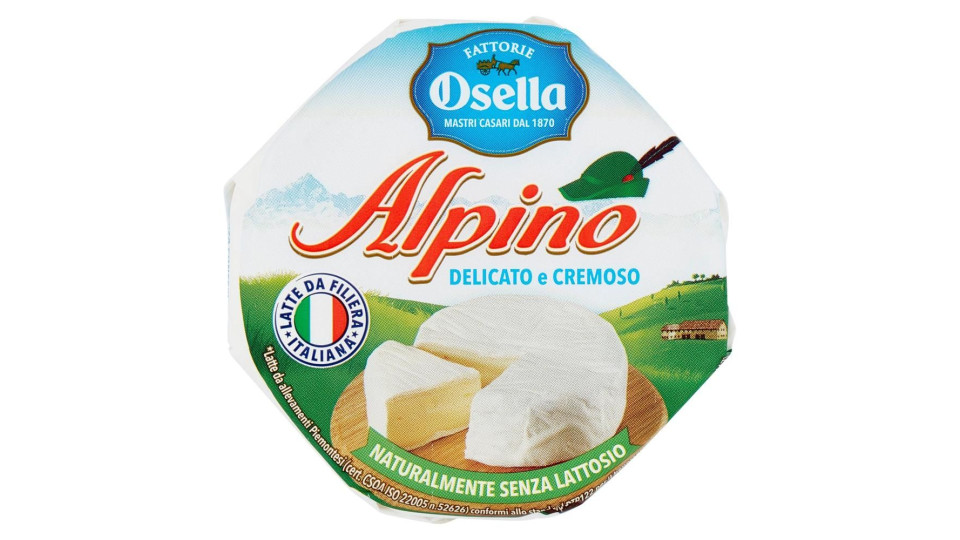 Fattorie Osella Formaggio A Pasta Molle Alpino 110 G