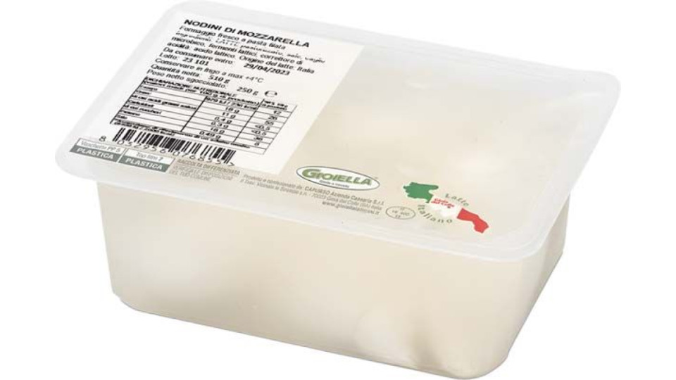Nodini Di Mozzarella Gioiella 250 G