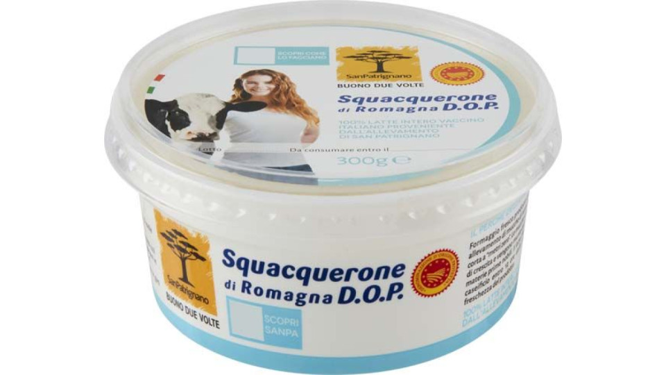San Patrignano Squacquerone Di Romagna Dop 300 G