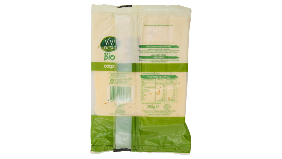 Asiago Dop Fresco Biologico 250 G