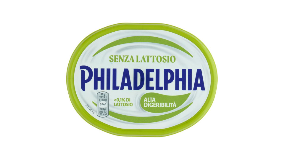 Philadelphia Senza Lattosio 175g