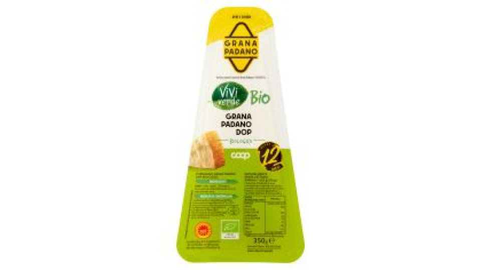 Grana Padano Dop Biologico Oltre 12 Mesi 350 G