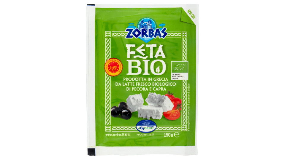 Zorbas Feta Bio 150 G